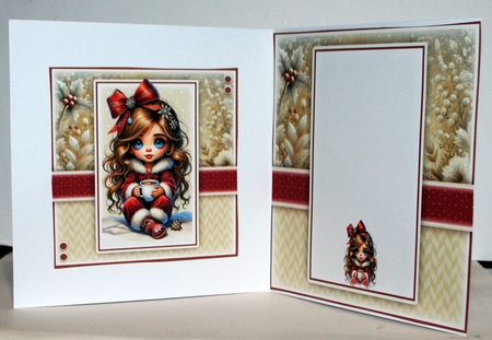 Christmas Girl Mini Kit by Kristina Norbat