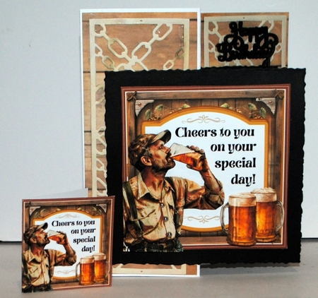 Vintage Beer Mini Kit by Kristina Norbat
