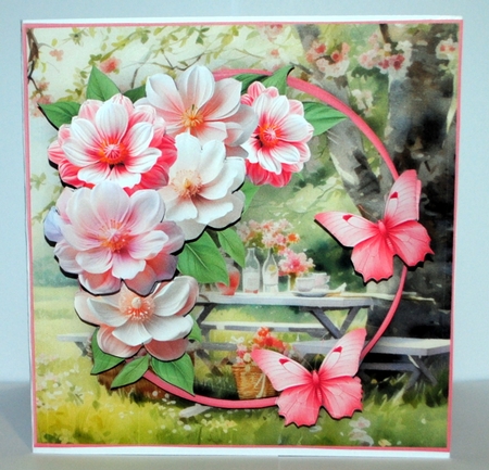 Country Picnic - Decoupage Card Mini Kit by Kristina Norbat