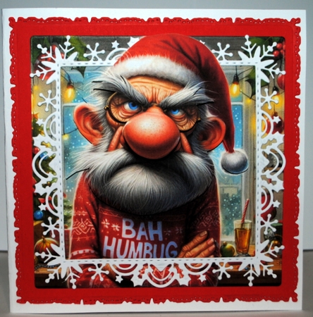 Senior Bah Humbug  Man  by Kristina Norbat