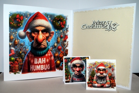Senior Bah Humbug  Man  by Kristina Norbat