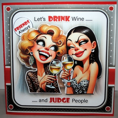 Lets Drink Wine Mini Kit by Kristina Norbat