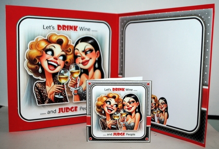 Lets Drink Wine Mini Kit by Kristina Norbat