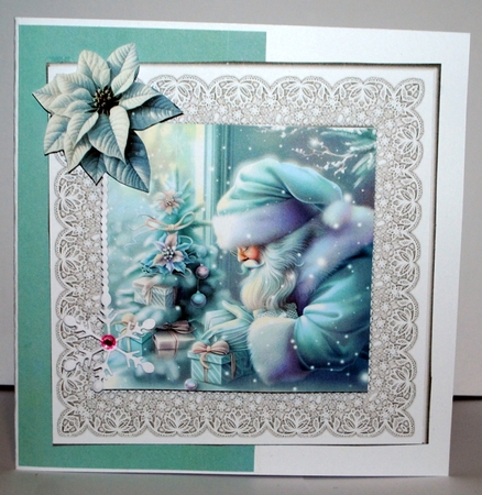 Mint Christmas cards by Kristina Norbat