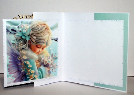 Mint Christmas cards by Kristina Norbat