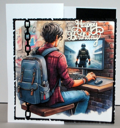 Male Gamer  by Kristina Norbat