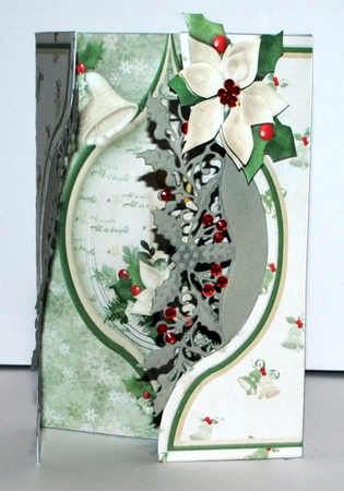 Christmas Candles - Aperture Gatefold Card Mini Kit by Kristina Norbat