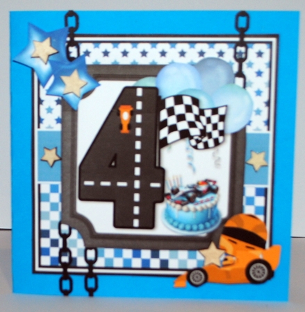 RACE CAR AGES 1 - 6 by Kristina Norbat