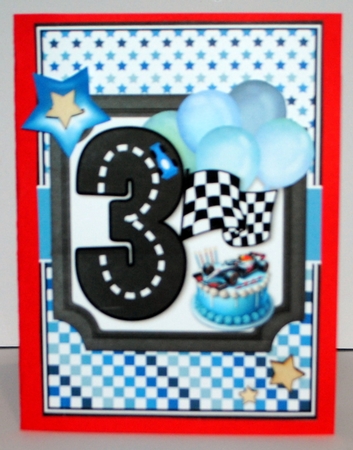 RACE CAR AGES 1 - 6 by Kristina Norbat