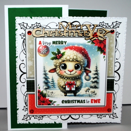 Woolly Christmas Mini Kit by Kristina Norbat