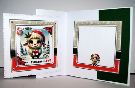 Woolly Christmas Mini Kit by Kristina Norbat
