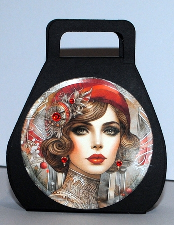 Art Deco Christmas Ladies 2 by Kristina Norbat