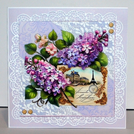 French Flowers mini Kit by Kristina Norbat