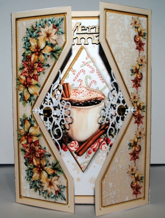 Christmas Cheer - Diamond Gatefold Card Mini Kit by Kristina Norbat