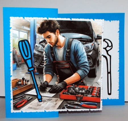 The Car Mechanics by Kristina Norbat