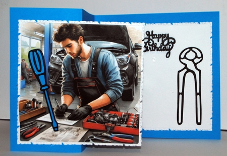 The Car Mechanics by Kristina Norbat