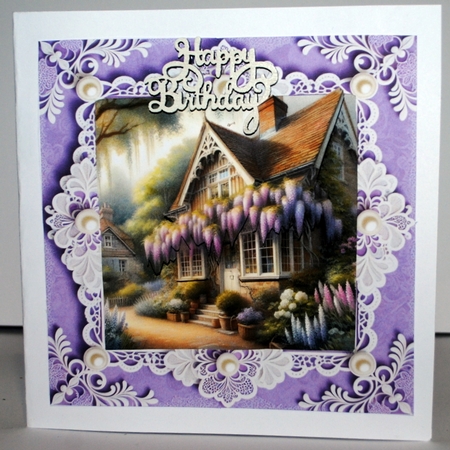 Wisteria Cottage by Kristina Norbat