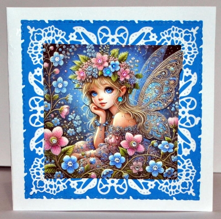 Forget Me Not Fairy by Kristina Norbat