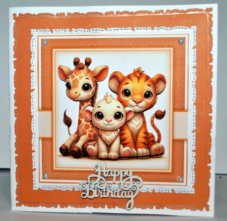 Birthday Animals With Ages 1 to 8 Yrs by Kristina Norbat