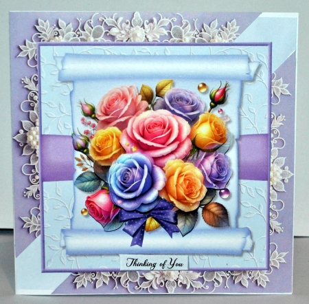 Vintage Scroll & Roses Mini Kit by Kristina Norbat