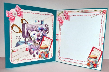 7x7 Lets get Sewing choice of four mini kit by Kristina Norbat