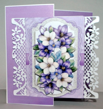 A5  Panel  Magnolia´s Mini Kit by Kristina Norbat