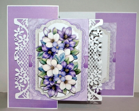 A5  Panel  Magnolia´s Mini Kit by Kristina Norbat