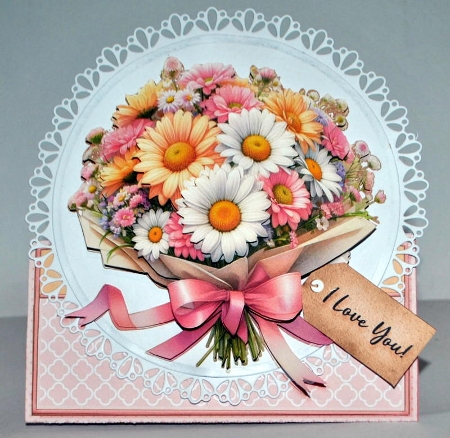 Flowers For You Tent Card Mini Kit-4 by Kristina Norbat