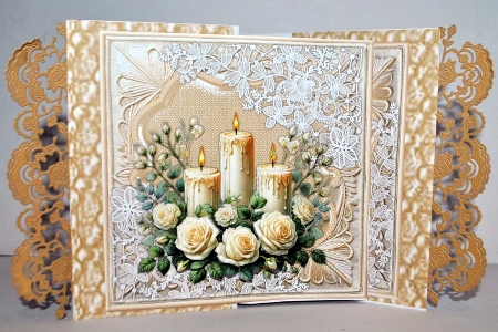 Wedding Candles  Mini Kit by Kristina Norbat