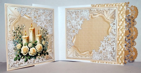 Wedding Candles  Mini Kit by Kristina Norbat
