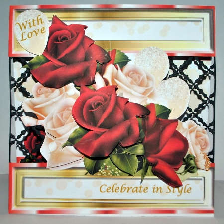 Floral Cascade - Romantic Roses by Kristina Norbat