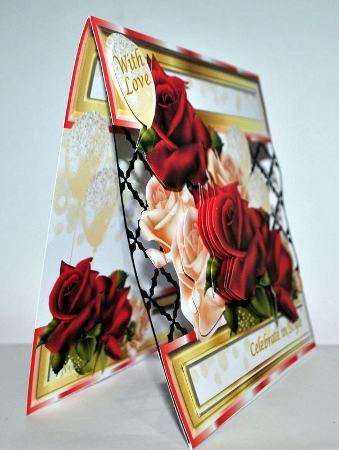 Floral Cascade - Romantic Roses by Kristina Norbat