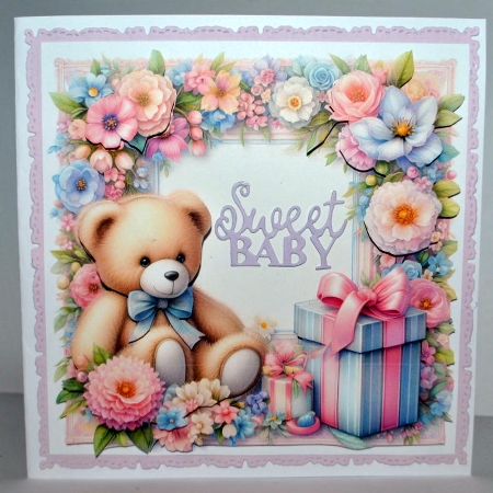 Floral Teddy Frames by Kristina Norbat