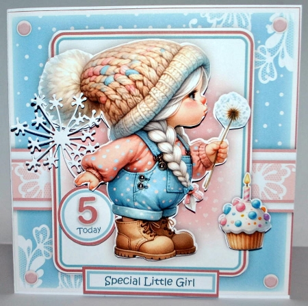 Birthday Cupcake 3 Mini Kit 1 to 5 Yrs by Kristina Norbat