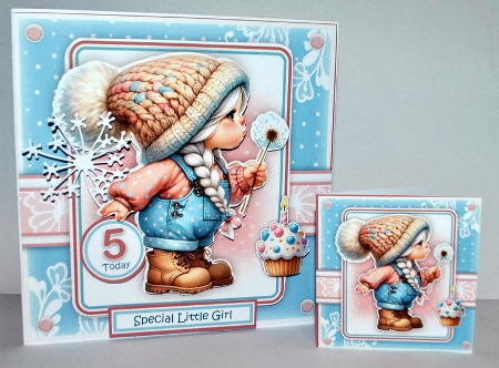 Birthday Cupcake 3 Mini Kit 1 to 5 Yrs by Kristina Norbat