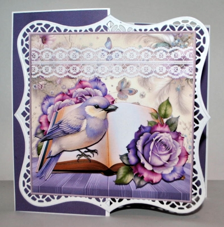 Book Roses and Birds Mini Kit by Kristina Norbat