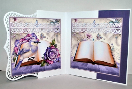 Book Roses and Birds Mini Kit by Kristina Norbat