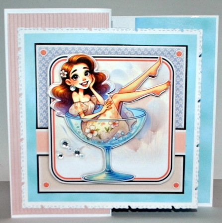 A Girl Who Loves Bubbles Mini Kit With Ages by Kristina Norbat