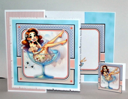 A Girl Who Loves Bubbles Mini Kit With Ages by Kristina Norbat