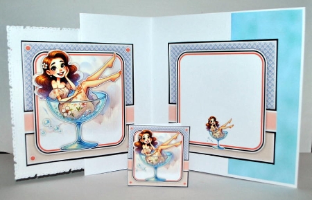 A Girl Who Loves Bubbles Mini Kit With Ages by Kristina Norbat