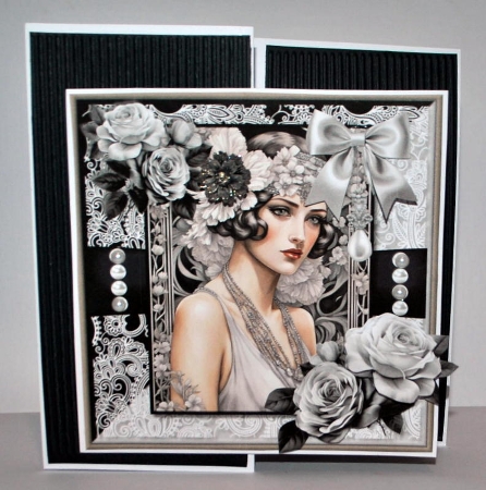 Vintage Lady Mini Kit by Kristina Norbat