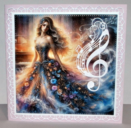 Magical Musical Dress by Kristina Norbat