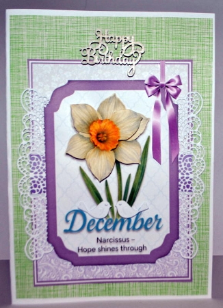 BIRTHDAY FLOWERS 5X7 by Kristina Norbat