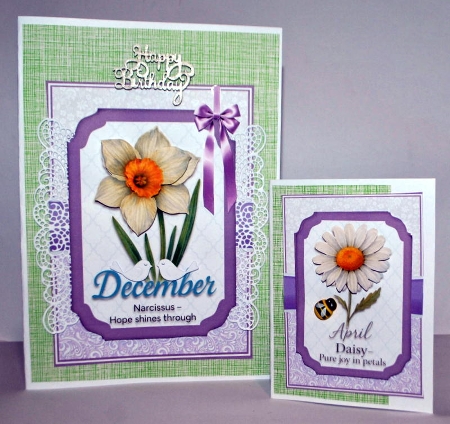 BIRTHDAY FLOWERS 5X7 by Kristina Norbat