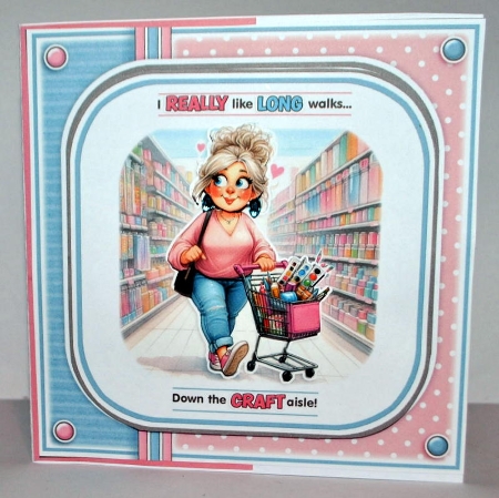 A Long Walk Down The Craft Aisle! by Kristina Norbat