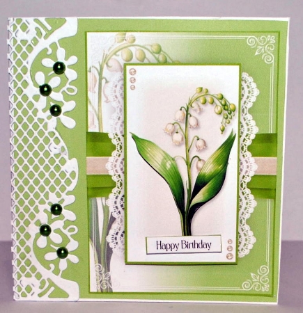 Birth Month Flowers 5x7 inch Mini Kits by Kristina Norbat