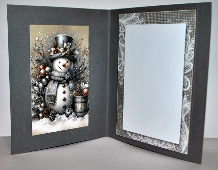 Happy Christmas Snowman by Kristina Norbat