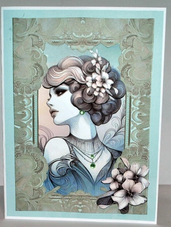 CU   5X7  Vintage papers by Kristina Norbat