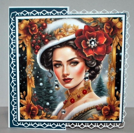 Vintage Elegance Christmas Wishes by Kristina Norbat
