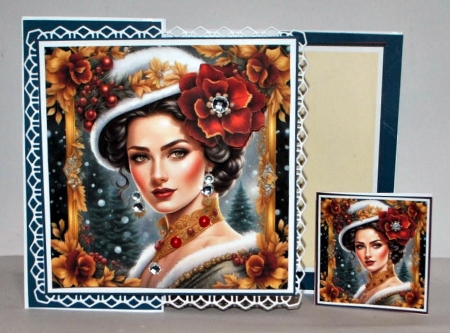 Vintage Elegance Christmas Wishes by Kristina Norbat